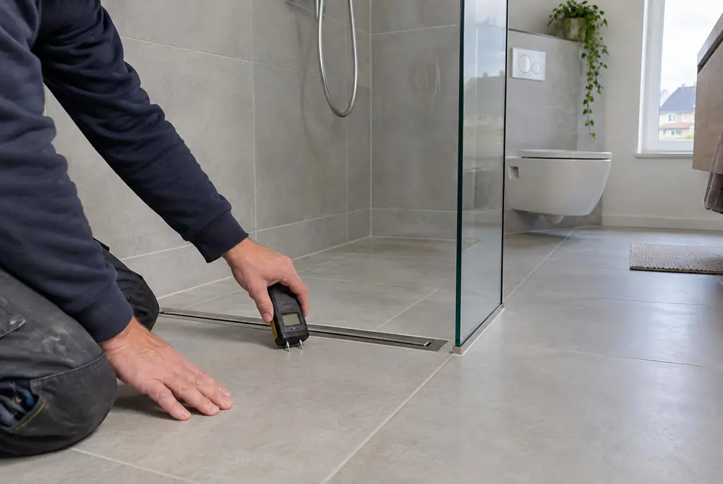 Lekdetectie Doornspijk – badkamer in een nieuwbouwwoning